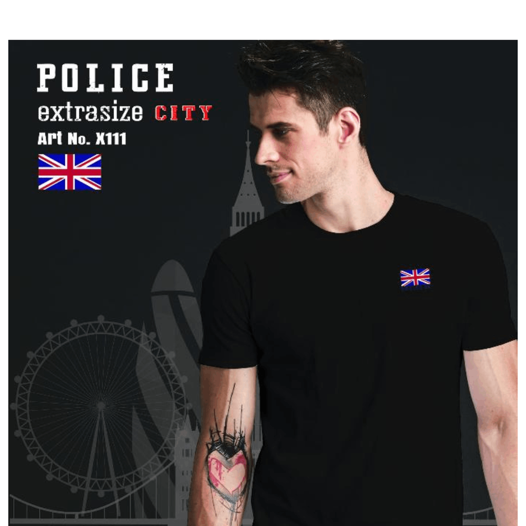 Men's police t-shirt - X111