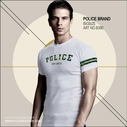[B390] Men's police polo shirt - B390
