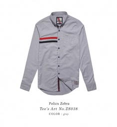 [ZS038] Men's zebra shirt - ZS038