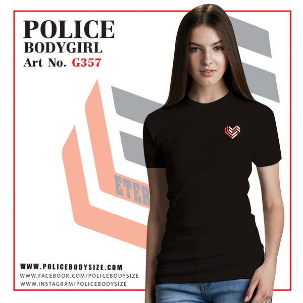 [G357] Women's police t-shirt - G357