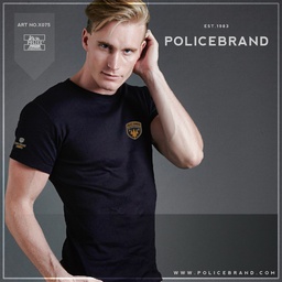 [X075] Men's police t-shirt - X075