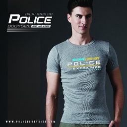 [X083] Men's police t-shirt - X083