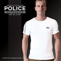 [X087] Men's police t-shirt - X087