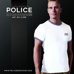 [X088] Men's police t-shirt - X088