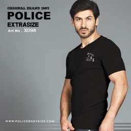 [X096] Men's Police T-shirt - X096